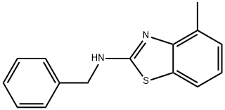 BENZYL-(4-METHYL-BENZOTHIAZOL-2-YL)-AMINE Struktur