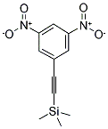 1-(3',5'-DINITROPHENYL)-2-TRIMETHYLSILYLACETYLENE Struktur