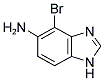 5-AMINO-4-BROMO-BENZIMIDAZOLE Struktur