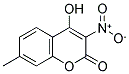 4-HYDROXY-7-METHYL-3-NITROCOUMARIN Struktur