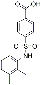 4-(2,3-DIMETHYL-PHENYLSULFAMOYL)-BENZOIC ACID Struktur