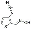 3-AZIDOTHIOPHENE-2-CARBALDEHYDE OXIME Struktur