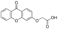 (9-OXO-9H-XANTHEN-3-YLOXY)-ACETIC ACID Struktur