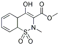 4-HYDROXY-3-METHOXY CARBONYL-2-METHYL-2H-[1,2]-BENZOTHIAZINE-1,1-DIOXIDE Struktur