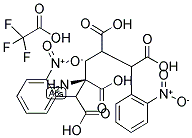 ALPHA, GAMMA-BIS(ALPHA-CARBOXY-2-NITROBENZYL)-L-GLUTAMIC ACID, TRIFLUOROACETIC ACID SALT Struktur