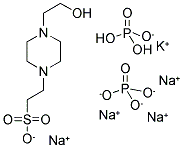 HEPES SODIUM SALT-POTASSIUM PHOSPHATE MONOBASIC-SODIUM PHOSPHATE Struktur