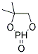 5,5-DIMETHYL-1,3,2-DIOXAPHOSPHORINAN-2-ONE Struktur