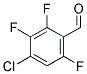 4-CHLORO-2,3,6-TRIFLUOROBENZALDEHYDE Struktur