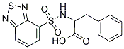 7-[[(1-CARBOXY-2-PHENYLETHYL)AMINO]SULFONYL]-2,1,3-BENZOTHIADIAZOL Struktur