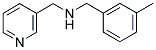 (3-METHYL-BENZYL)-PYRIDIN-3-YLMETHYL-AMINE Struktur