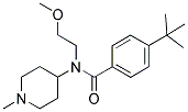 4-TERT-BUTYL-N-(2-METHOXYETHYL)-N-(1-METHYLPIPERIDIN-4-YL)BENZAMIDE Struktur