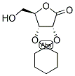 2,3-CYCLOHEXYLIDENE-D-RIBONIC ACID GAMMA-LACTONE Struktur