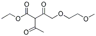 2-ACETYL-4-(2-METHOXY-ETHOXY)-3-OXO-BUTYRIC ACID ETHYL ESTER Struktur