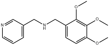 PYRIDIN-3-YLMETHYL-(2,3,4-TRIMETHOXY-BENZYL)-AMINE Struktur