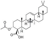 3-ACETYL-ALPHA-BOSWELLIC ACID Struktur