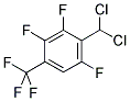 2,3,6-TRIFLUORO-4-(TRIFLUOROMETHYL)BENZAL CHLORIDE Struktur