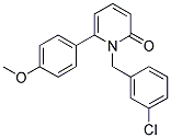 1-(3-CHLOROBENZYL)-6-(4-METHOXYPHENYL)PYRIDIN-2(1H)-ONE Struktur