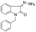 1-BENZYL-3-HYDRAZONO-1,3-DIHYDRO-INDOL-2-ONE Struktur