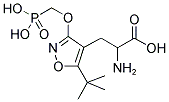 (R,S)-2-AMINO-3-[5-TERT-BUTYL-3-(PHOSPHONOMETHOXY)-4-ISOXAZOLYL]PROPIONIC ACID Struktur