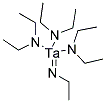 TRIS(DIETHYLAMINO)(ETHYLIMINO)TANTALUM Struktur