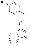 (5-BROMO-PYRIMIDIN-2-YL)-[2-(1H-INDOL-3-YL)-ETHYL]-AMINE Struktur