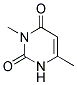 3,6-DIMETHYL-1H-PYRIMIDINE-2,4-DIONE Struktur