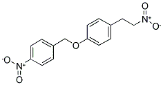 1-(4-(P-NITROBENZYLOXY)PHENYL)-2-NITROETHANE Struktur