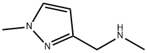 METHYL-(1-METHYL-1 H-PYRAZOL-3-YLMETHYL)-AMINE Struktur