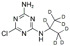 DESETHYLATRAZINE-D7 Struktur