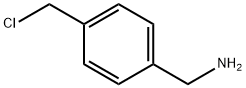 4-CHLOROMETHYLBENZYLAMINE Struktur