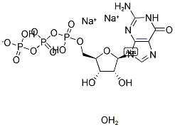 GUANOSINE 5'-TRIPHOSPHATE DISODIUM SALT HYDRATE Struktur