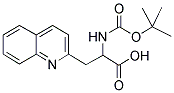 BOC-3-(2-QUINOLYL)-DL-ALA-OH Struktur