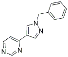 4-(1-BENZYL-1H-PYRAZOL-4-YL)PYRIMIDINE Struktur