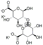 D-GLUCURONYL-BETA-1,2-D-GLUCURONIC ACID DIPOTASSIUM SALT Struktur