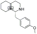 (R)-(+)-1-(4-METHOXYBENZYL)-1,2,3,4,5,6,7,8-OCTAHYDROISOQUINOLINE Struktur