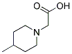 (4-METHYL-PIPERIDIN-1-YL)-ACETIC ACID Struktur