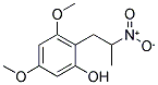 1-(4,6-DIMETHOXY-2-HYDROXYPHENYL)-2-NITROPROPANE Struktur