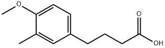 4-(4-METHOXY-3-METHYL-PHENYL)-BUTYRIC ACID Struktur