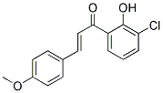 3'-CHLORO-2'-HYDROXY-4-METHOXYCHALCONE Struktur