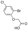 (2-BROMO-4-CHLORO-PHENOXY)-ACETIC ACID Struktur