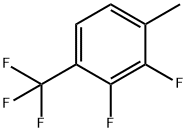 2,3-DIFLUORO-4-METHYLBENZOTRIFLUORIDE Struktur