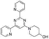 1-(2,6-DIPYRIDIN-2-YLPYRIMIDIN-4-YL)PIPERIDIN-4-OL Struktur