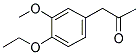 (4-ETHOXY-3-METHOXYPHENYL)ACETONE Struktur