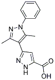 3',5'-DIMETHYL-1'-PHENYL-1H,1'H-[3,4']BIPYRAZOLYL-5-CARBOXYLIC ACID Struktur