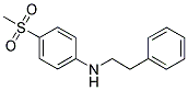 N-[4-(METHYLSULFONYL)PHENYL]-N-(2-PHENYLETHYL)AMINE Struktur