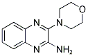 3-MORPHOLIN-4-YLQUINOXALIN-2-AMINE Struktur