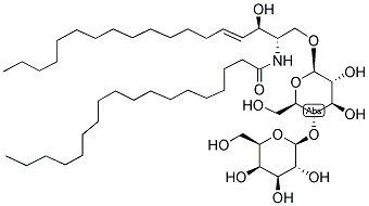 BETA-D-GALACTOPYRANOSYL(1-4)-BETA-D-GLUCOPYRANOSYL CERAMIDE Struktur