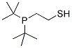 2-(DI-TERT-BUTYLPHOSPHINO)ETHANETHIOL Struktur