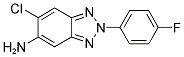 6-CHLORO-2-(4-FLUORO-PHENYL)-2H-BENZOTRIAZOL-5-YLAMINE Struktur