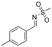 N-(4-METHYL-BENZYLIDENE)-METHANESULFONAMIDE Struktur